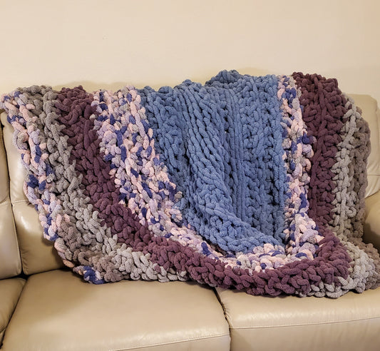 Bernat Large Yarn Custom Afghan