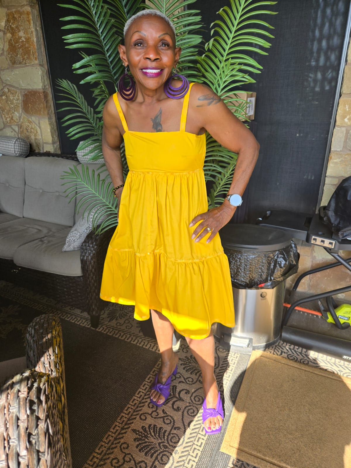 Summer Dress Yellow