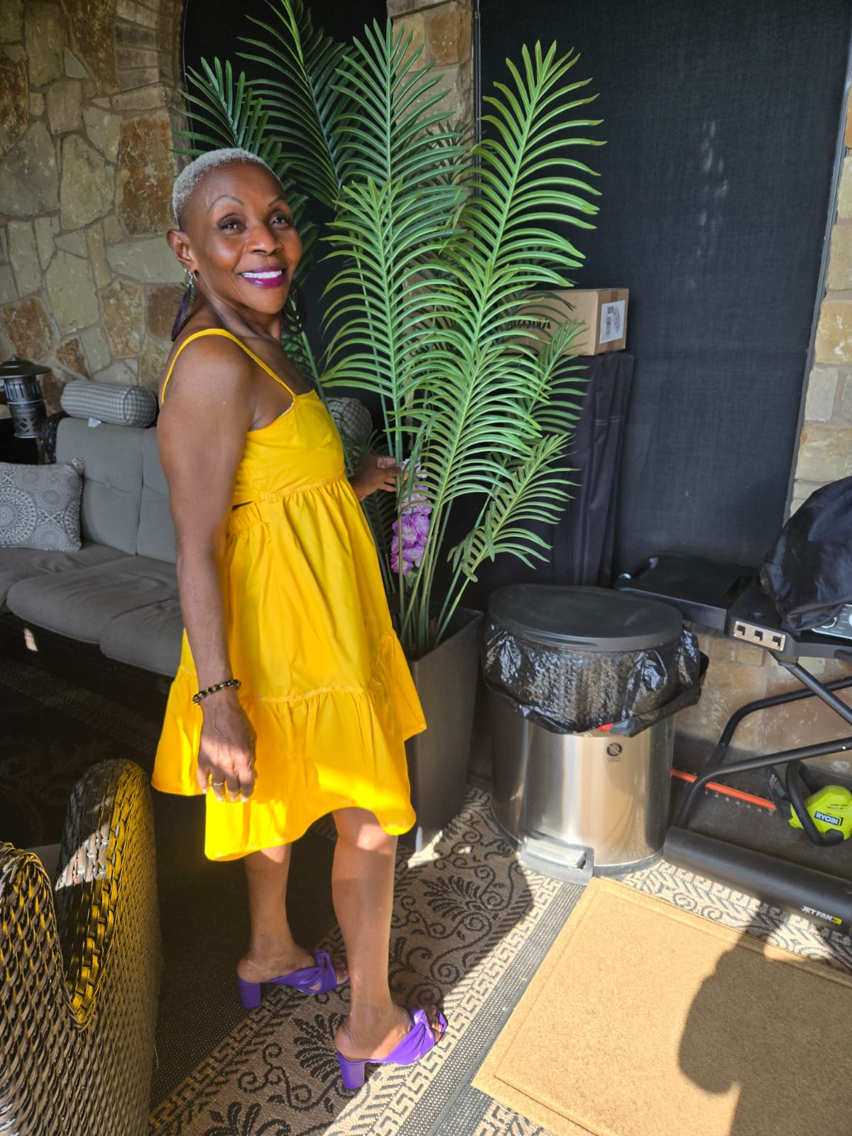 Summer Dress Yellow