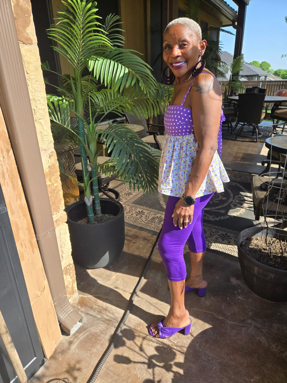 Summer Dress Purple